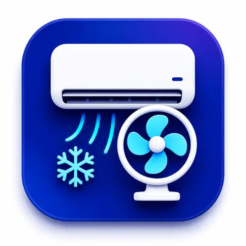 Portable mini AC and cooling fans collection at Lefcart India