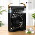 Lefcart Mini Air Cooler Mist Fan USB 3-in-1 – Front View, Portable Cooling Fan India