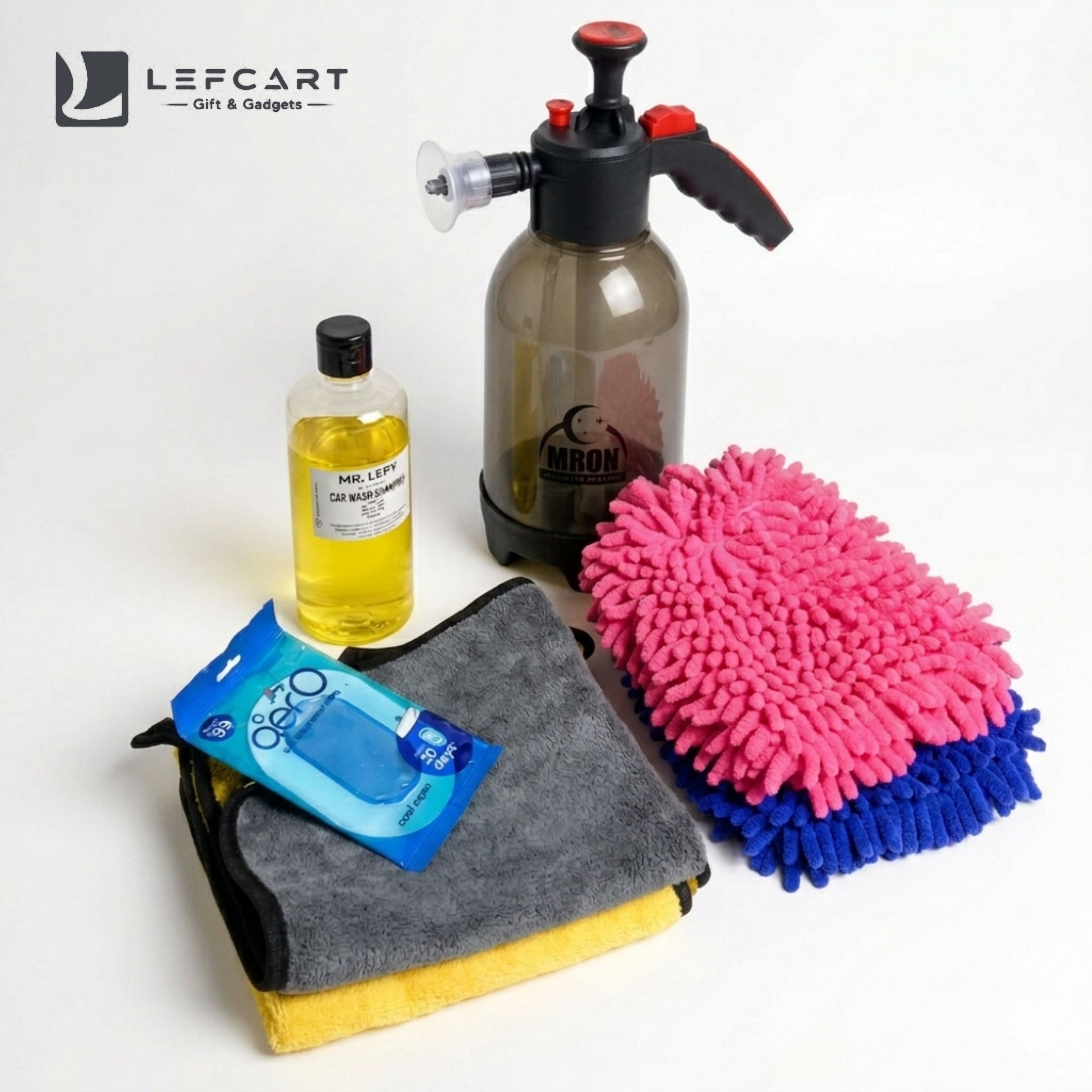Mr.Lefy 7 in 1 Foam Wash Car Cleaning Kit