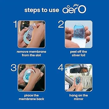Godrej aer O Premium Car Air Freshener Multiple Fragrance