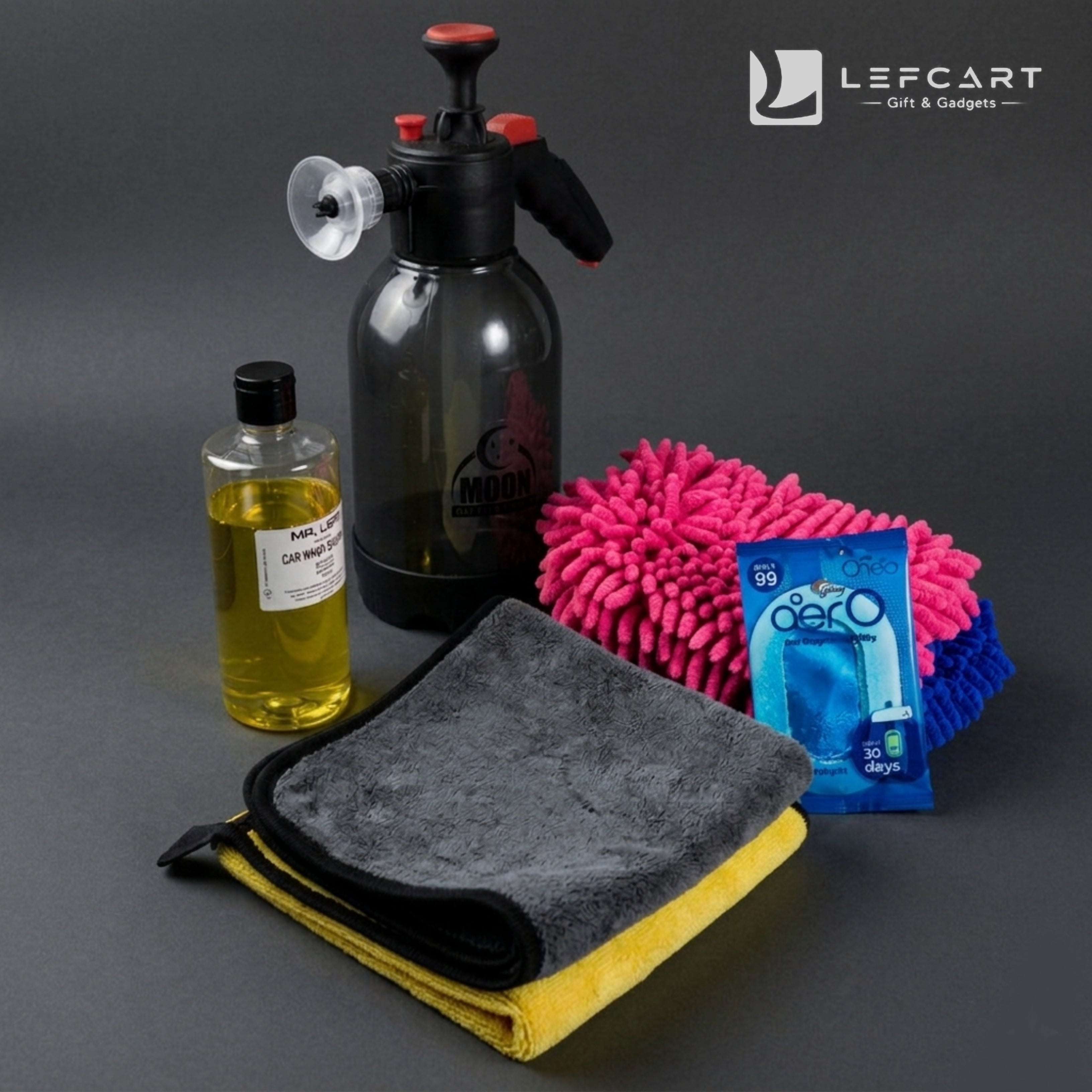 Mr.Lefy 7 in 1 Foam Wash Car Cleaning Kit