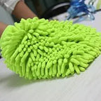 Lefcart Multicolour Car Washing Mitt Gloves 11 inch High Quality