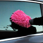 Lefcart Multicolour Car Washing Mitt Gloves 11 inch High Quality