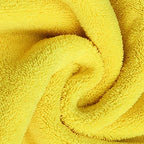 Lefcart Premium Microfiber Car Washing and drying Clothe 800 GSM 40x40mm (Yellow)